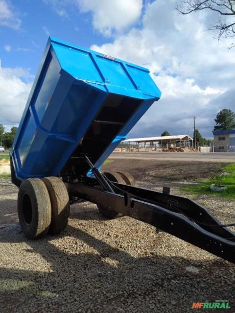 Carreta Reboque Agrícola 7T Basculante Imagem Carreta Reboque Agrícola 7T Basculante