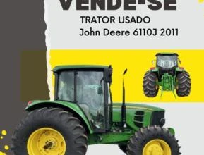 Trator John Deere 6110 J 4x2 ano 11