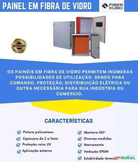 Painéis de comando em fibra de vidro Imagem Painéis de comando em fibra de vidro