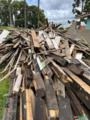 Madeira de Demolição Imagem Madeira de Demolição