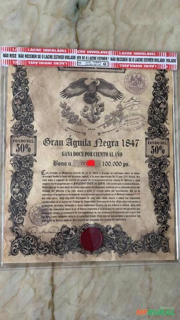 ÁGUIA NEGRA 1847 MEXICO