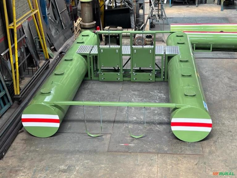 BALSA METÁLICA PARA IRRIGAÇÃO Imagem BALSA METÁLICA PARA IRRIGAÇÃO