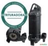 Bomba FAMAC Submersivel Trituradora FBS-NG-JAC-600 130MM 3CV - Voltagem: TRIF. 220V. Imagem Bomba FAMAC Submersivel Trituradora FBS-NG-JAC-600 130MM 3CV - Voltagem: TRIF. 220V.