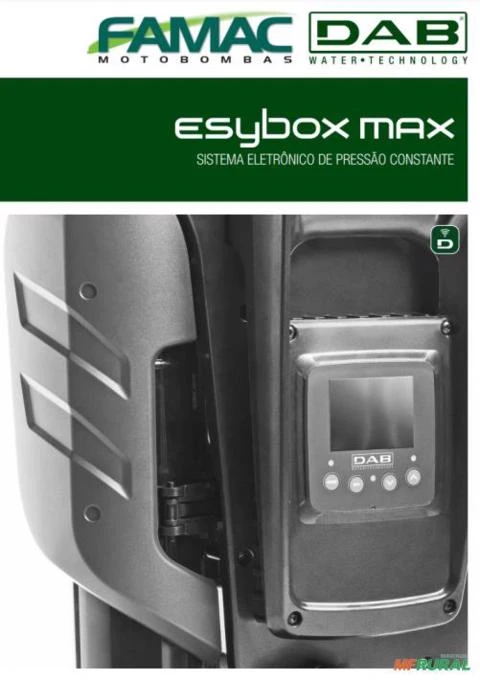 Bomba FAMAC Pressurizador Inversor ESYBOX MAX 4CV -  Voltagem: TRIF. 380V.