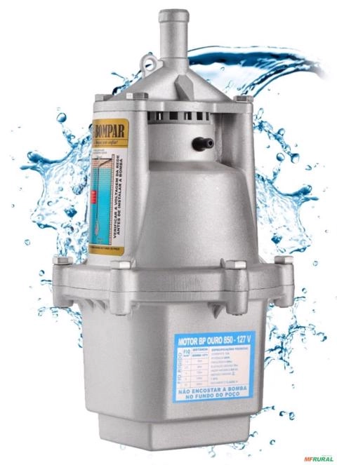 BOMBA BOMPAR SUBMERSA BP-OURO-850 380W. 3/4 -  Voltagem: MONOF. 220V. Imagem BOMBA BOMPAR SUBMERSA BP-OURO-850 380W. 3/4 -  Voltagem: MONOF. 220V.