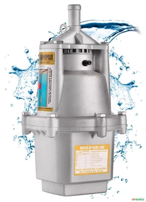 BOMBA BOMPAR SUBMERSA BP-OURO-1000 450W. 3/4 - Voltagem: MONOF. 220V. Imagem BOMBA BOMPAR SUBMERSA BP-OURO-1000 450W. 3/4 - Voltagem: MONOF. 220V.