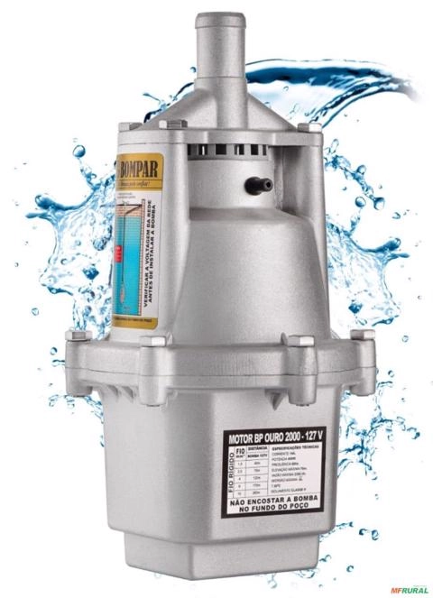 BOMBA BOMPAR SUBMERSA BP-OURO-2000 450W. 1 - Voltagem: MONOF. 254V. Imagem BOMBA BOMPAR SUBMERSA BP-OURO-2000 450W. 1 - Voltagem: MONOF. 254V.