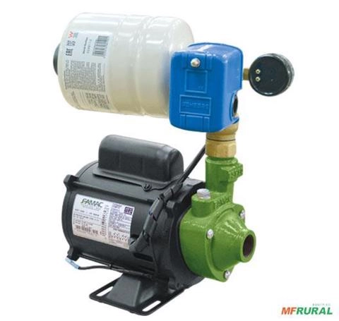 Bomba FAMAC Pressurizador FSP60-1 PRESSOSTATO 60MM 1/2CV - Voltagem: MONOF. 220V. Tanque de Pressão: 2 Litros Imagem Bomba FAMAC Pressurizador FSP60-1 PRESSOSTATO 60MM 1/2CV - Voltagem: MONOF. 220V. Tanque de Pressão: 2 Litros