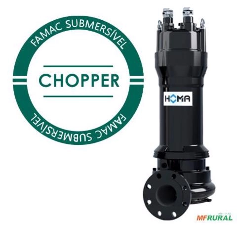 Bomba FAMAC Submersivel Trituradora CHOPPER OC4X2-190/30P/C 190MM 30CV - Voltagem: TRIF. 380V. Acessórios: Sem Pedestal + Dispositivo FEM Imagem Bomba FAMAC Submersivel Trituradora CHOPPER OC4X2-190/30P/C 190MM 30CV - Voltagem: TRIF. 380V. Acessórios: Sem Pedestal + Dispositivo FEM