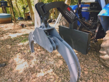 Garra Florestal para trator Carga Max. 4000Kg Imagem Garra Florestal para trator Carga Max. 4000Kg