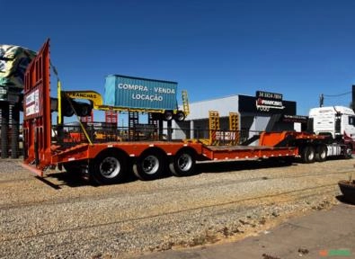 Prancha Carrega Tudo Semi Rebaixada 03 Eixos Imagem Prancha Carrega Tudo Semi Rebaixada 03 Eixos