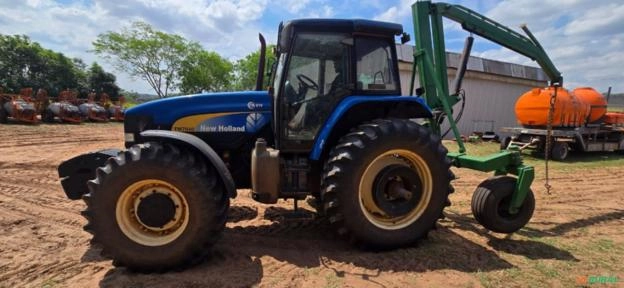 Trator New Holland NH TM 7040 Ano 2009 Imagem Trator New Holland NH TM 7040 Ano 2009