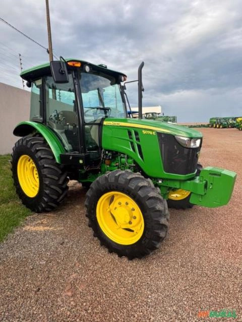 Trator John Deere 5078E Ano 2021 Imagem Trator John Deere 5078E Ano 2021