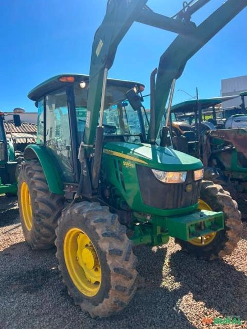 Trator John Deere 5080E Ano 2021 Imagem Trator John Deere 5080E Ano 2021