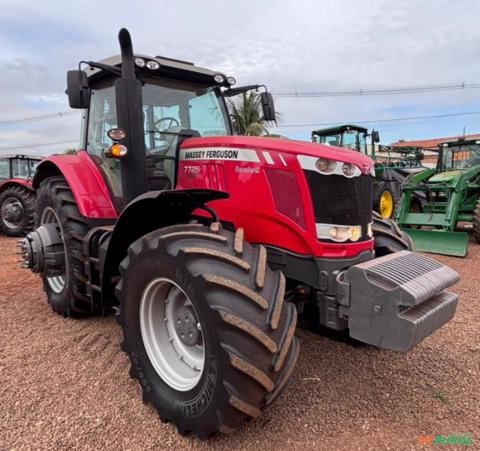 Trator MF 7725 Ano 2021 5.885 Horas Piloto e GPS Imagem Trator MF 7725 Ano 2021 5.885 Horas Piloto e GPS