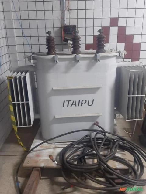 Transformador Trifásico 150 KVA com tensão de 380/220 Volts Imagem Transformador Trifásico 150 KVA com tensão de 380/220 Volts