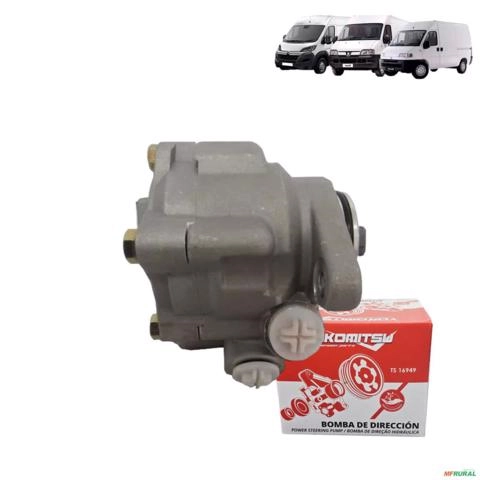 Bomba de Direção Hidráulica Fiat Ducato 2.8 / Peugeot Boxer 2.8 / Citroen Jumper 2.8 Imagem Bomba de Direção Hidráulica Fiat Ducato 2.8 / Peugeot Boxer 2.8 / Citroen Jumper 2.8