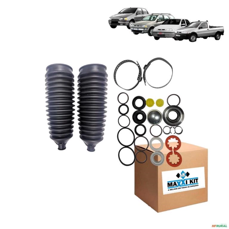 Reparo Caixa De Direção Hidráulica Fiat Palio / Weekend / Siena / Strada 1996 a 2002 Imagem Reparo Caixa De Direção Hidráulica Fiat Palio / Weekend / Siena / Strada 1996 a 2002