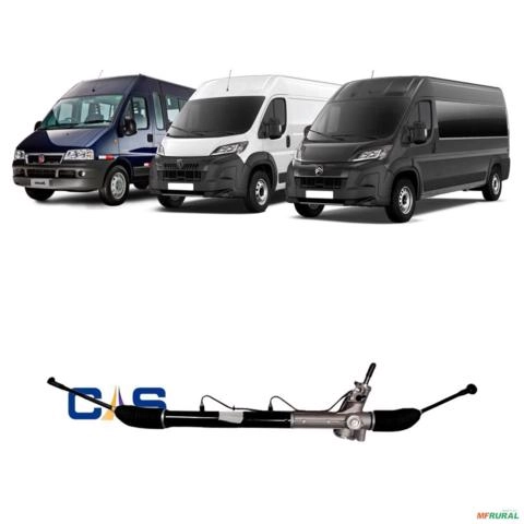Caixa de Direção Hidráulica Fiat Ducato / Peugeot Boxer / Citroen Jumper Imagem Caixa de Direção Hidráulica Fiat Ducato / Peugeot Boxer / Citroen Jumper