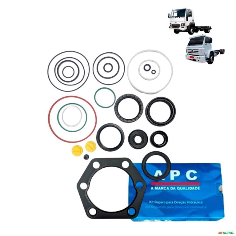 Reparo Caixa De Direção Hidráulica Ford Cargo 1215 a 1422 / Volks 11.140 a 14.170 Imagem Reparo Caixa De Direção Hidráulica Ford Cargo 1215 a 1422 / Volks 11.140 a 14.170