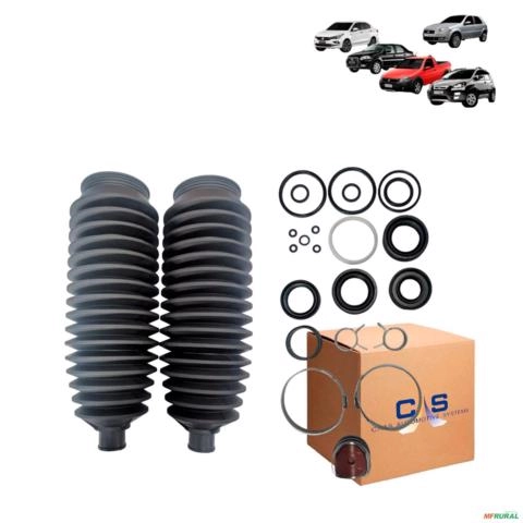 Reparo Caixa De Direção Hidráulica Fiat Palio / Strada / Idea / Siena / Doblo / Uno / Fiorino Fire / Courier Caixa CAAS Imagem Reparo Caixa De Direção Hidráulica Fiat Palio / Strada / Idea / Siena / Doblo / Uno / Fiorino Fire / Courier Caixa CAAS