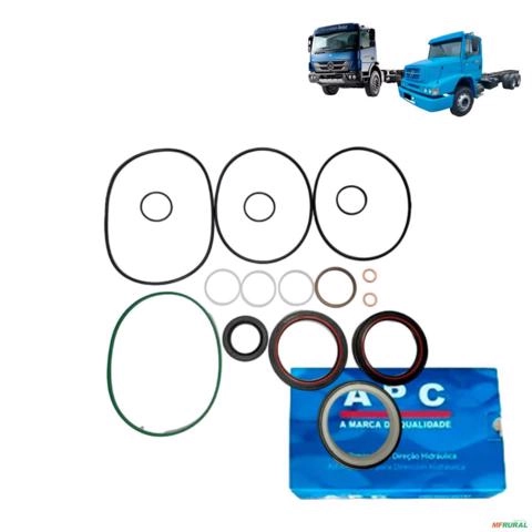 Reparo Caixa De Direção Hidráulica Mercedes Atego / Atron / 1620 Imagem Reparo Caixa De Direção Hidráulica Mercedes Atego / Atron / 1620