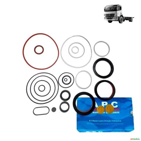 Reparo Caixa De Direção Hidráulica Mercedes Ônibus / Caminhão OF/OH 1115 / 1315 / 1318 Imagem Reparo Caixa De Direção Hidráulica Mercedes Ônibus / Caminhão OF/OH 1115 / 1315 / 1318