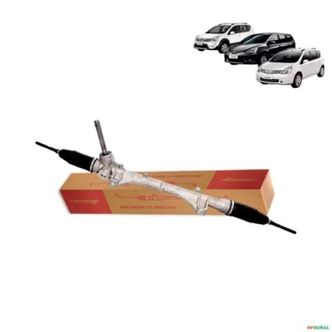 Caixa de Direção Mecânica Nissan Tiida/ Grand Livina/ Livina P/ Coluna Elétrica Imagem Caixa de Direção Mecânica Nissan Tiida/ Grand Livina/ Livina P/ Coluna Elétrica