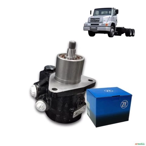 Bomba Direção Hidraulica Mercedes OM366 / 1214 / 1218 / 1414 / 1418 / OF1618 / OF1620 /  OF1714 / OF1718 /  OF2414 / OF 2418 - Padrão Imagem Bomba Direção Hidraulica Mercedes OM366 / 1214 / 1218 / 1414 / 1418 / OF1618 / OF1620 /  OF1714 / OF1718 /  OF2414 / OF 2418 - Padrão