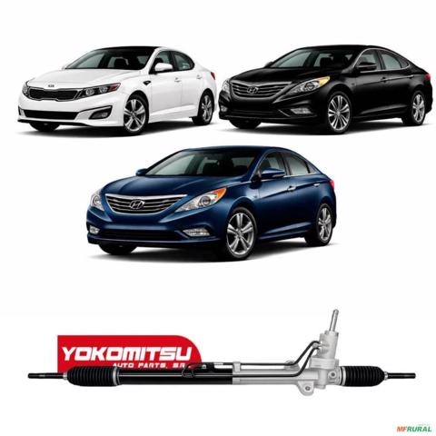 Caixa de Direção Hidráulica Kia Optima / Hyundai Azera / Sonata - 2012 a 2014 Imagem Caixa de Direção Hidráulica Kia Optima / Hyundai Azera / Sonata - 2012 a 2014