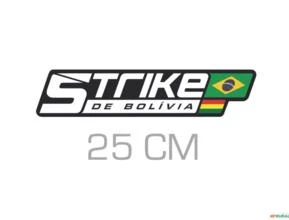 Adesivo Médio Refletivo Oficial Strike Brasil Bolívia