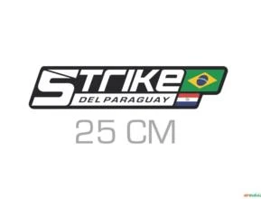 Adesivo Médio Refletivo Oficial Strike Brasil Paraguay