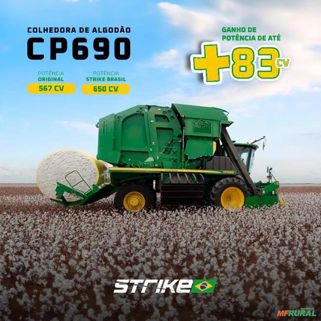 CP690 JOHN DEERE COLHEITADEIRA DE ALGODÃO - Reprogramação Agrícola