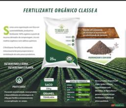 FERTILIZANTE ORGÂNICO - 25 kg - ADUBO 100% ORGÂNICO