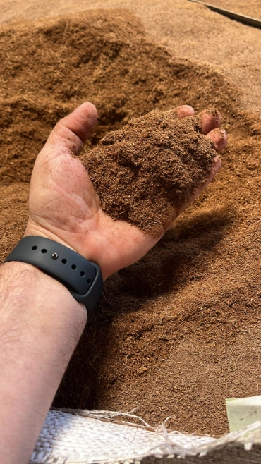 Pó de Coco Substrato Imagem Pó de Coco Substrato