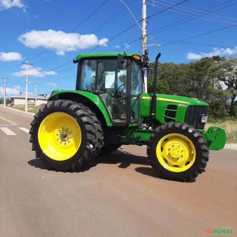 Imagem Trator John Deere 6100 J 4x4 ano 22 Imagem Trator John Deere 6100 J 4x4 ano 22