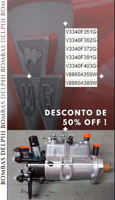 BOMBAS INJETORAS Massey Ferguson MF 4275 ano 2012 Imagem BOMBAS INJETORAS Massey Ferguson MF 4275 ano 2012