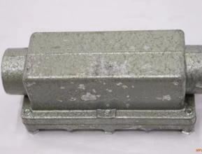 condulete de aluminio a prova de explosao rosca bsp e tampa tipo c 1,UN,7Material Elétrico,Conduletes e Unidutes