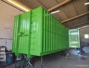 Container Maritimo adaptado para equipamento Roll on