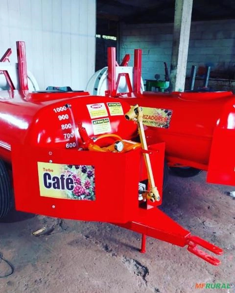 Pulverizador turbo Café 1000 litros Imagem Pulverizador turbo Café 1000 litros