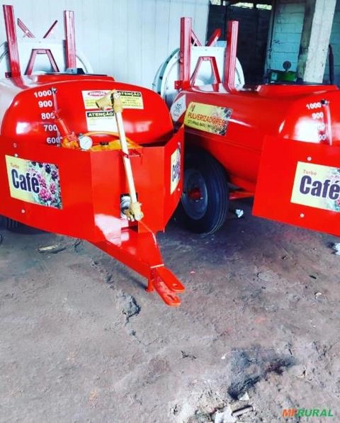Imagem Pulverizador turbo Café 1000 litros Imagem Pulverizador turbo Café 1000 litros