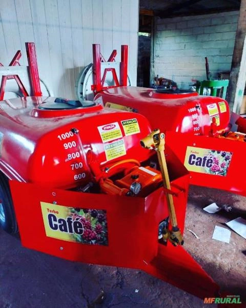 Imagem Pulverizador turbo Café 1000 litros Imagem Pulverizador turbo Café 1000 litros