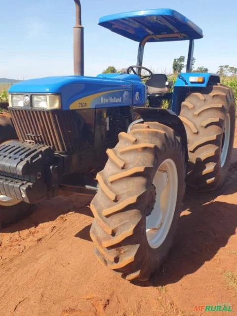 Vende-se New Holland 7630 (4x4) 106cv  - Ano 2008