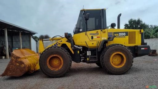 Pá Carregadeira Komatsu - Modelo: WA200 - Ano 2024 Imagem Pá Carregadeira Komatsu - Modelo: WA200 - Ano 2024