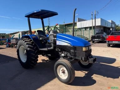 Trator New Holland TL 75 E (4x2) 75cv Ano 2007 Imagem Trator New Holland TL 75 E (4x2) 75cv Ano 2007