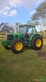 Trator John Deere 6110 J (4x4) 110cv Ano 2010 Imagem Trator John Deere 6110 J (4x4) 110cv Ano 2010