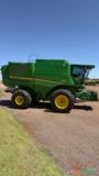 Colheitadeira John Deere S550 4x4 Ano 2023 Imagem Colheitadeira John Deere S550 4x4 Ano 2023