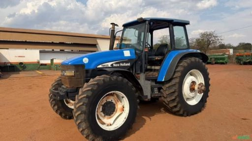 Trator New Holland TM 135 (4x4) 137cv Ano 2004 Imagem Trator New Holland TM 135 (4x4) 137cv Ano 2004