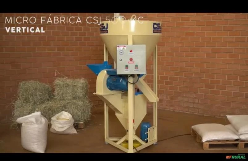 Mini Fábrica de ração CSJ 500 Kg