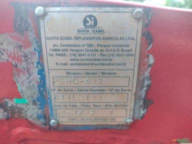 Imagem arado Santa Isabel pshc 432 Imagem arado Santa Isabel pshc 432